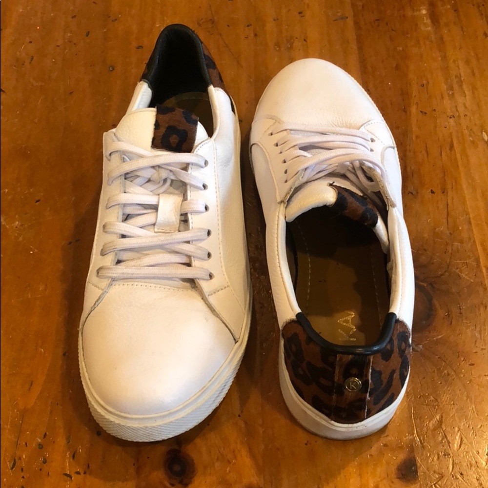 Katanas White Cheetah Sneaker